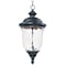 Maxim Lighting Carriage House 1-Light 11" Wide Oriental Bronze Pendant Light 55427WGOB - alternate 1